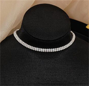 Custom Rhinestone Choker Necklace,Bracelet,Ring - Paradise Fashion Jewelry Supplier