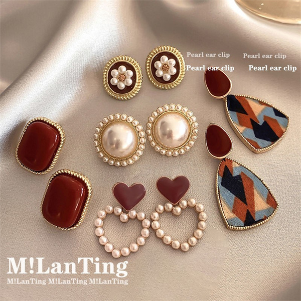 Vintage High-End Pearl Earrings customized-Factory wholesale — photo 2